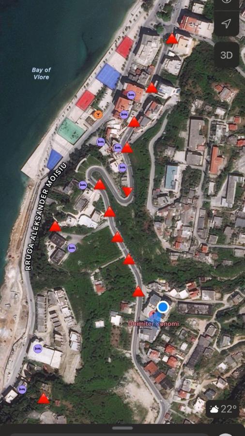 Sunny Breeze Apartment Vlora Kültér fotó
